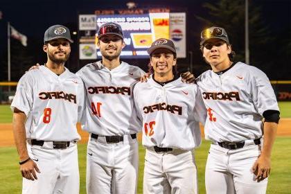 From left to right: Luis Vargas, Omar Vargas, Adrian Vidal and Andre Vidal